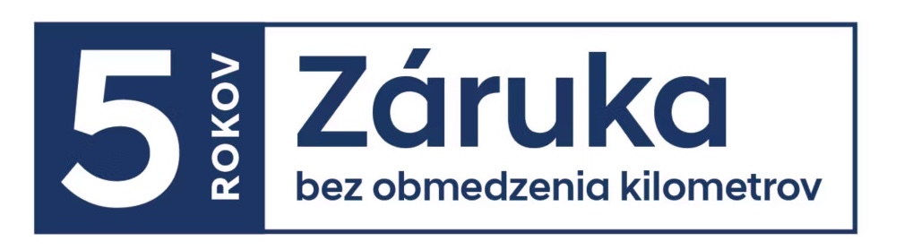 5 rokov záruka